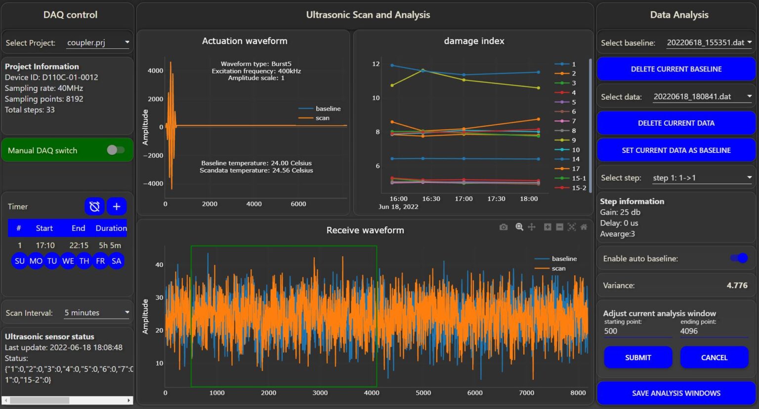 Ultrasonic Software BroadScan gets a new GUI