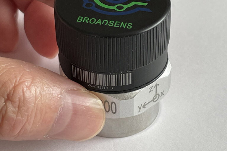 Instructions of wireless vibration sensor installation