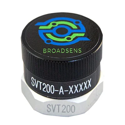 Wireless vibration sensor SVT200-A high sensitivity Wireless vibration sensor SVT200-A +/-2g to +/-8g acceleration range