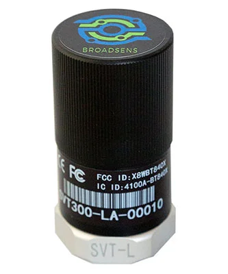 Long range wireless vibration sensor Long range wireless vibration sensor front view