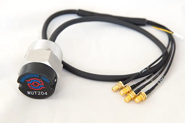 Wireless ultrasonic thickness sensor WUT204-S  top view