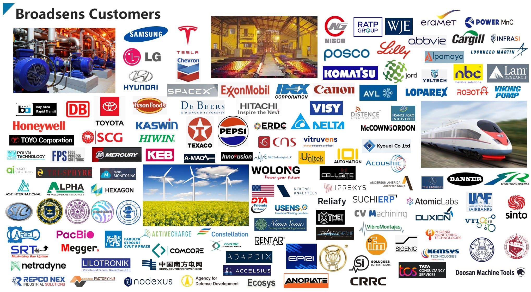 Broadsens customer list